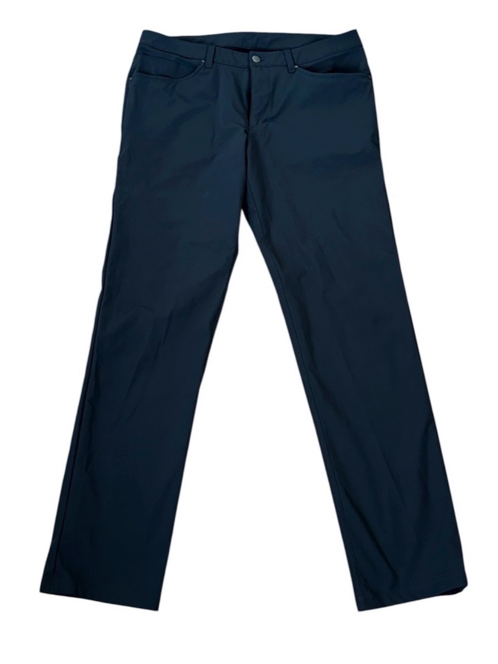 lululemon athletica Men's Dark Navy Straight-Leg Dress Pants